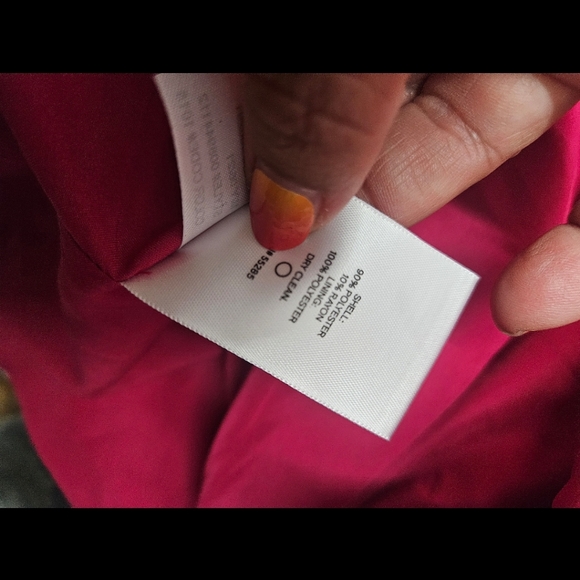 EXPRESS Belted Wrap Front Faux Wool Coat In Flamingo Pink - Picture 14 of 16